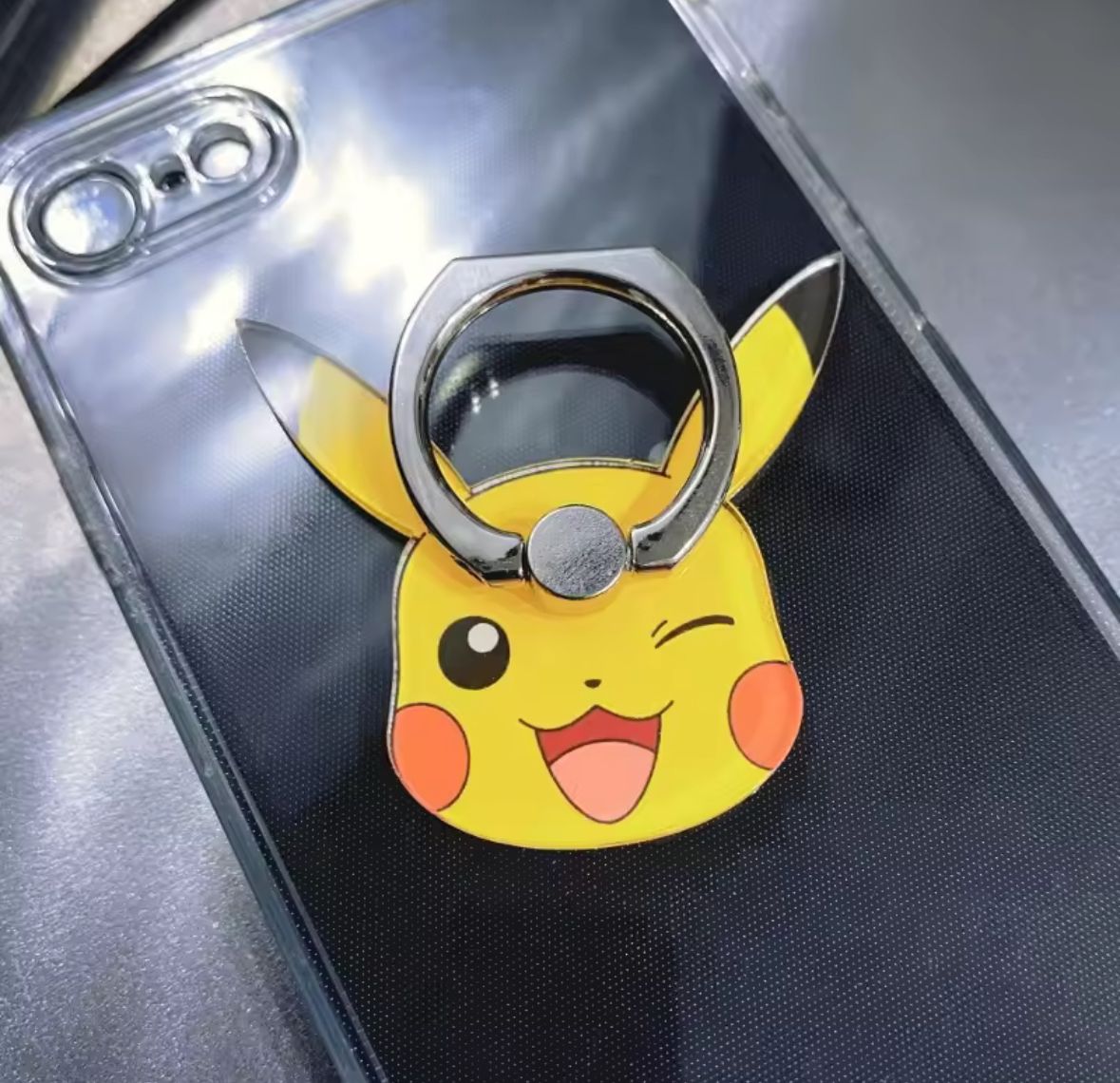Anime Pokemon Pikachu Phone Holder