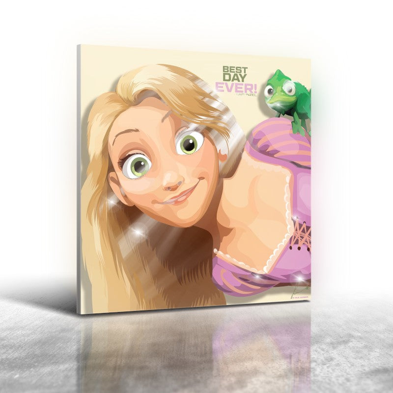 Disney Rapunzel - Rapunzel Frameless Art Painting (30*30 cm)