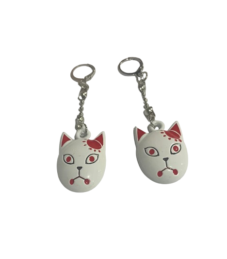 Anime Demon Slayer: Keychain 2pcs/set