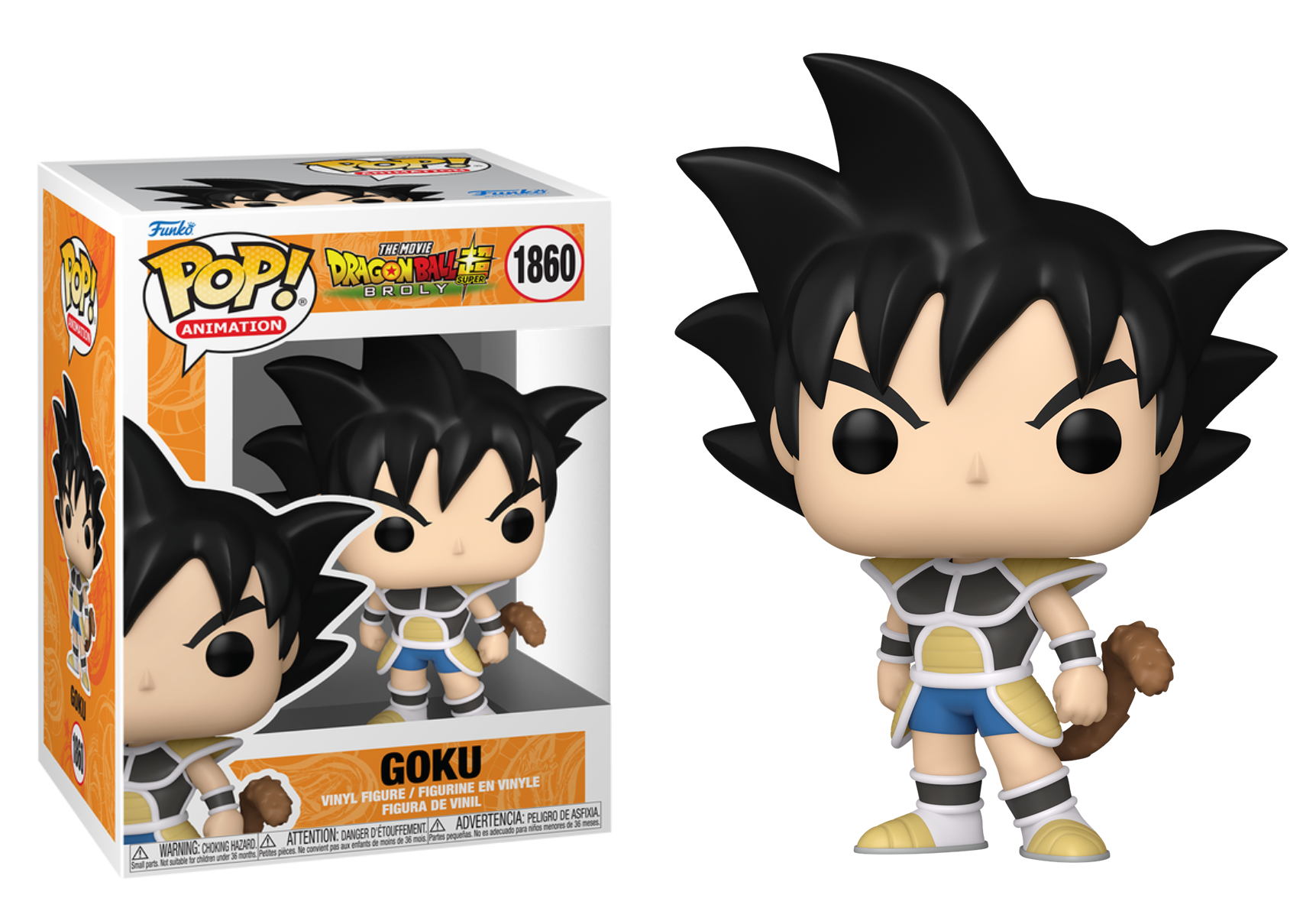 Funko Pop Anime Dragon Ball Super Broly: Kid Goku in Saiyan Armor