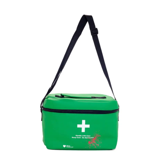 Official Resident Evil x Organ Transplant Green Medical Cooler Popcorn Bag