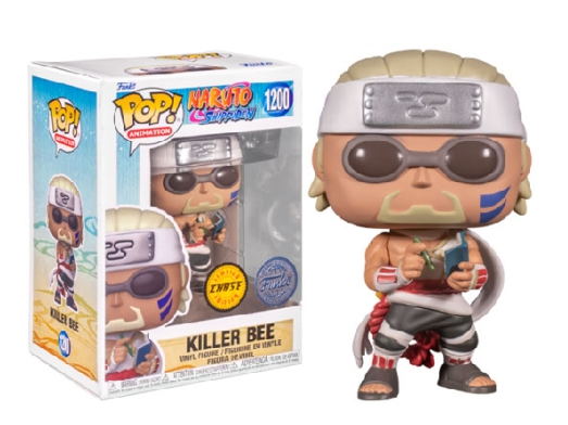 Funko Pop Anime Naruto killer Bee (Special Edition + Chase + Hard Protector)