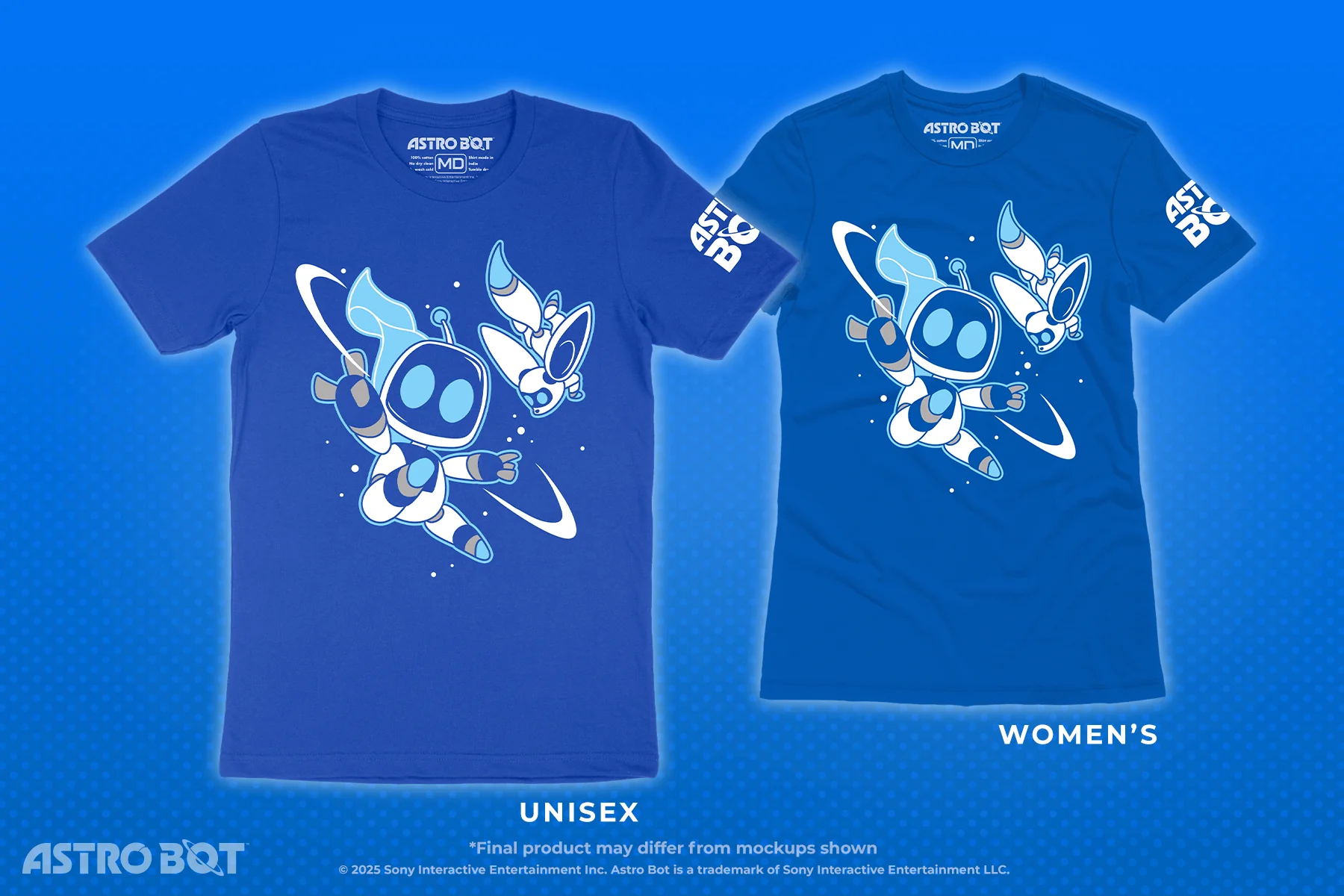 Official Astro Bot: Bots in Space T-Shirt (Unisex)
