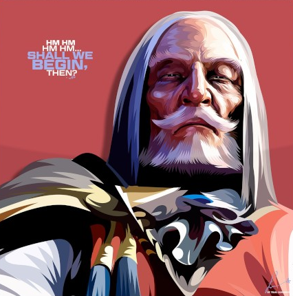 Street Fighter 6 JP Frameless Art Painting (30*30 cm)