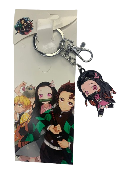 Anime Demon Slayer Nezuko Metal Keychain