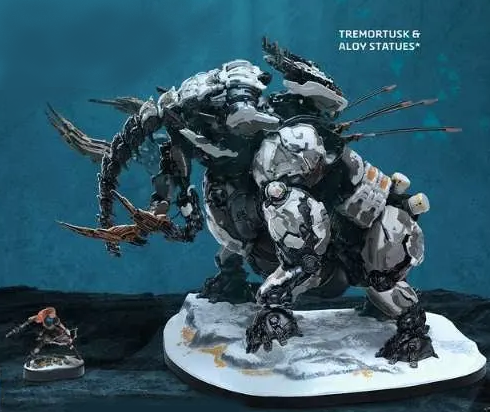 Horizon Forbidden West Tremortusk & Aloy Figure – Q8complex