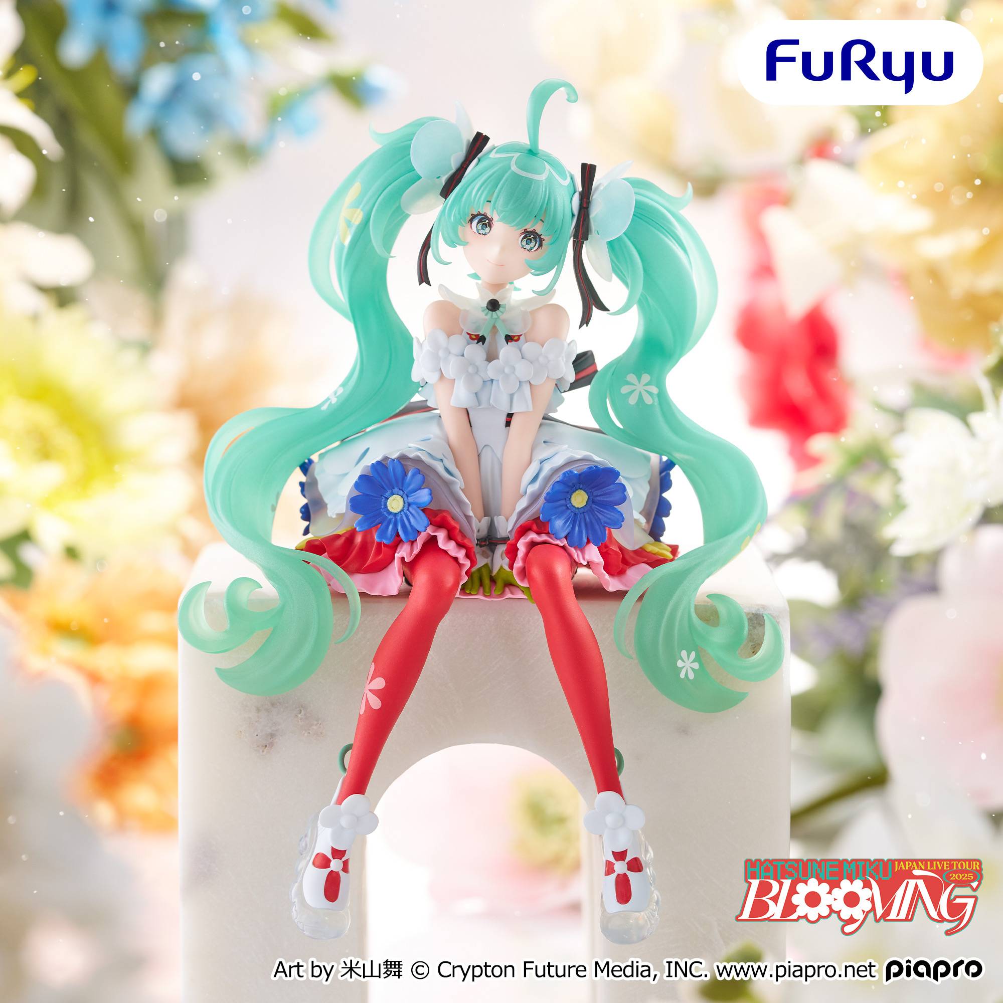 Anime Hatsune Miku: Blooming Ver. Noodle Stopper Figure (14cm)