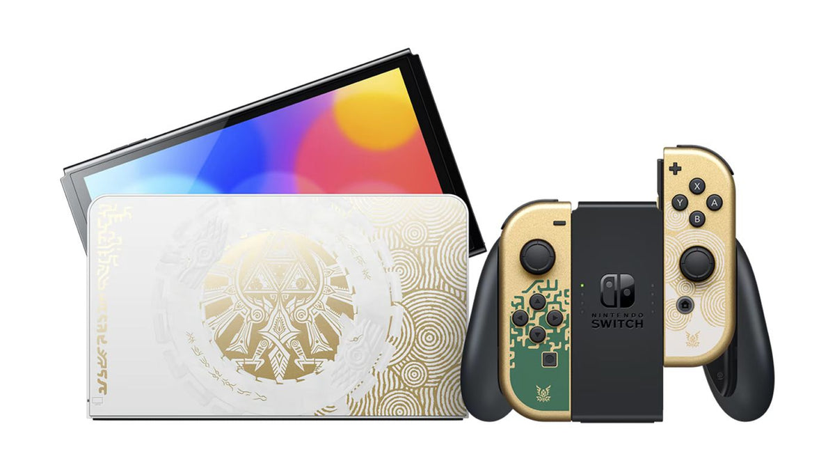 Nintendo Switch Console Oled Model The Legend of Zelda: Tears of The Kingdom Edition - R2