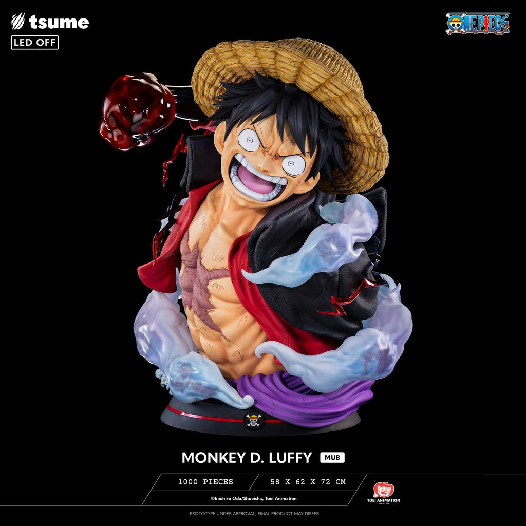 Tsume-Art Anime One Piece Monkey D. Luffy My Ultimate Bust Limited Edition 1000 Pieces Figure (72cm)