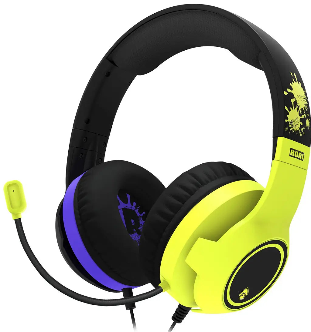 Official Splatoon 3 Gaming Headset Standard For Nintendo Switch