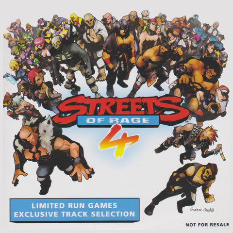 [CD] Streets of Rage 4 Limited Run Games Exclusive Track Selection