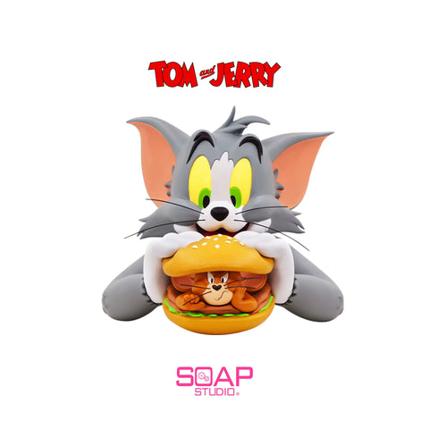 [JSM] Official Soap Studio Tom & Jerry Burger Bust Figure