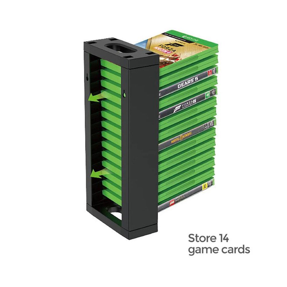 Dobe Wall Mounted Game Disc Storage Stand for Xbox,PS5,PS4