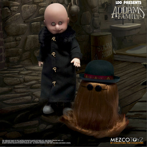 [JSM] Official Mezco Toyz The Addams Family: Fester & It Doll Figure (25cm)