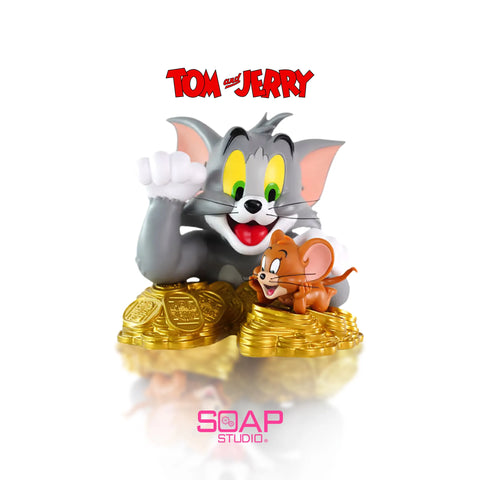 [JSM] Official Soap Studio Tom & Jerry Maneki Neko Bust Classic Figure