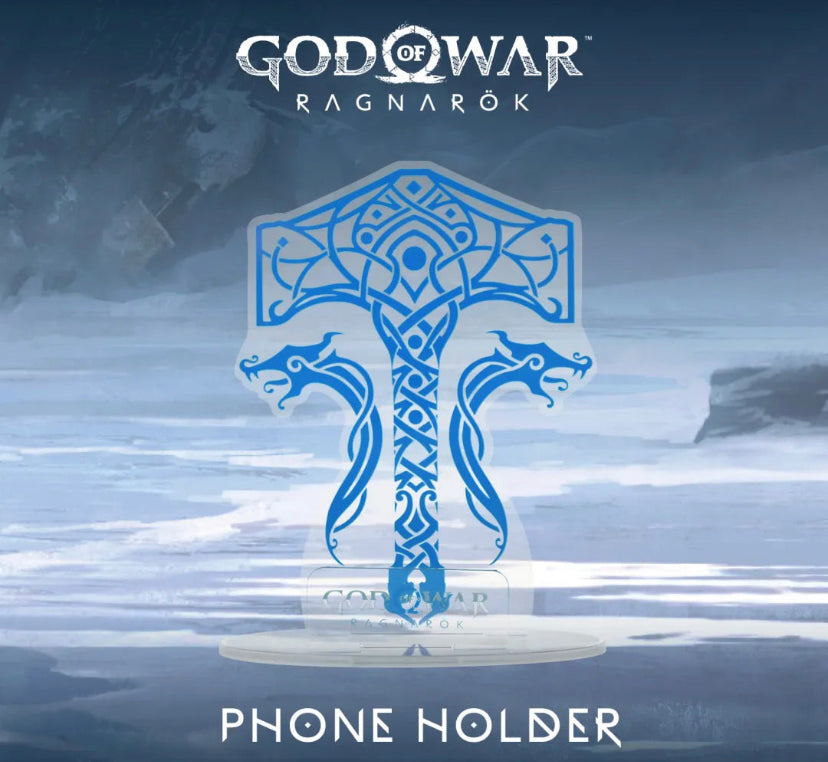 Official God of War Ragnarok Phone and Controller Holder