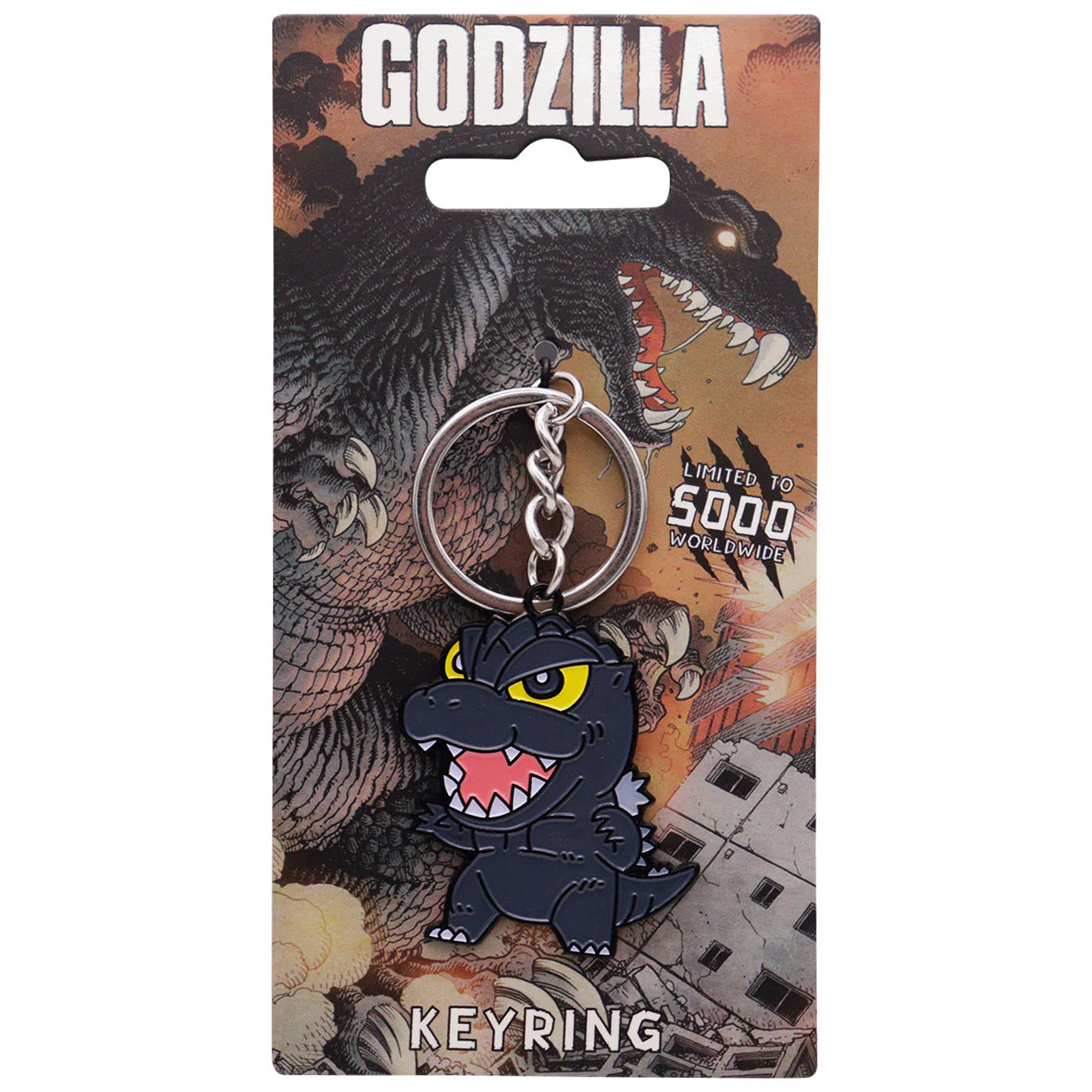 Official Godzilla Limited Edition Key Ring
