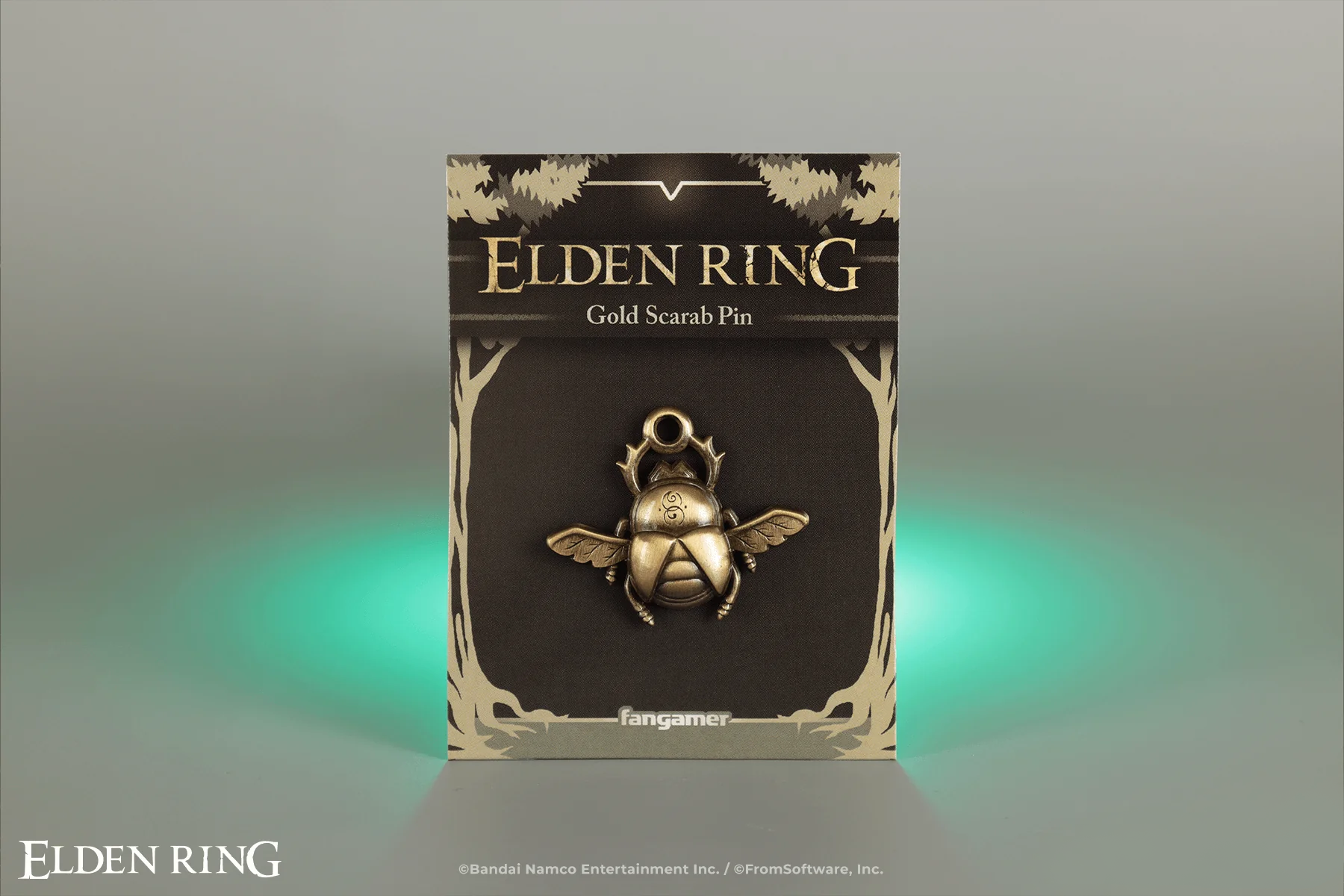 Official Elden Ring Gold Scarab Pin