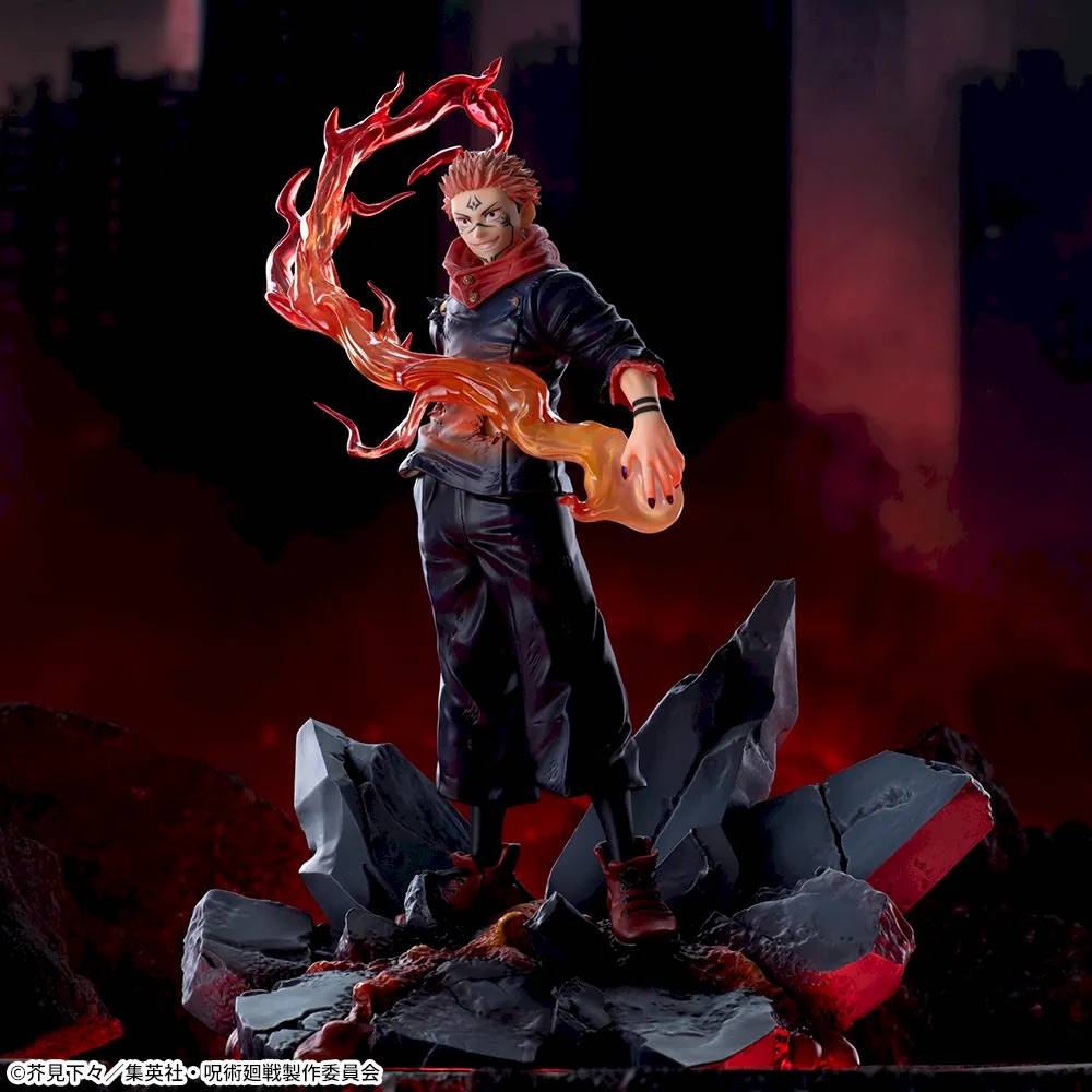 Anime Jujutsu Kaisen The Shibuya Incident: Sukuna - Divine Flames Ver. Figure (23cm)