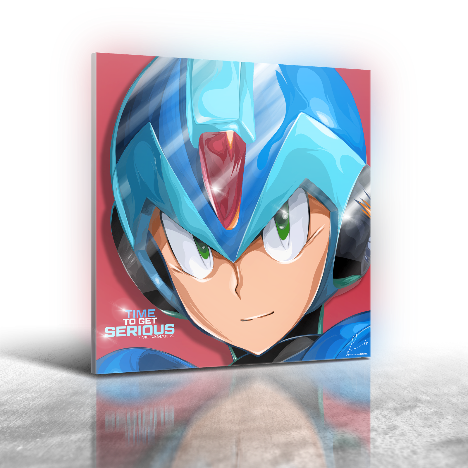 Magaman X - Magaman Frameless Art Painting (30x30cm)