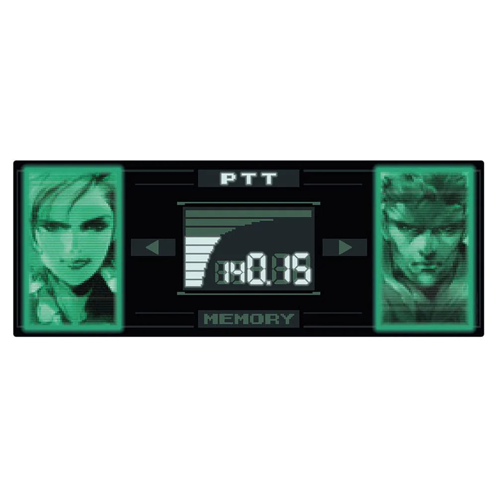Official Metal Gear Solid XL Desk Pad & Coaster Set Solid Snake X Raiden Limited Edition (80x30cm)