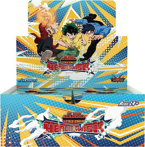 Anime My Hero Academia Heroes Clash Booster Box [1st Edition]