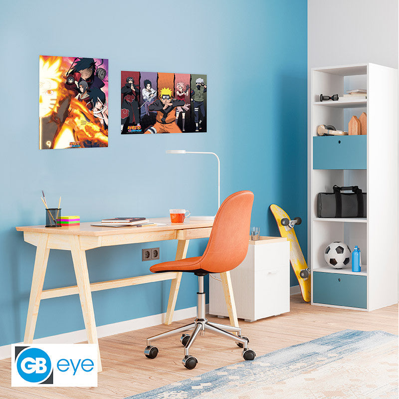 Official Anime Naruto Shippuden Poster 2pcs (52 x 38cm)