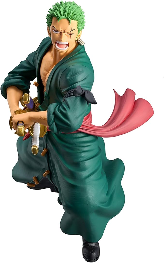 Anime One Piece Roronoa Zoro Grandista Figure - (22cm)