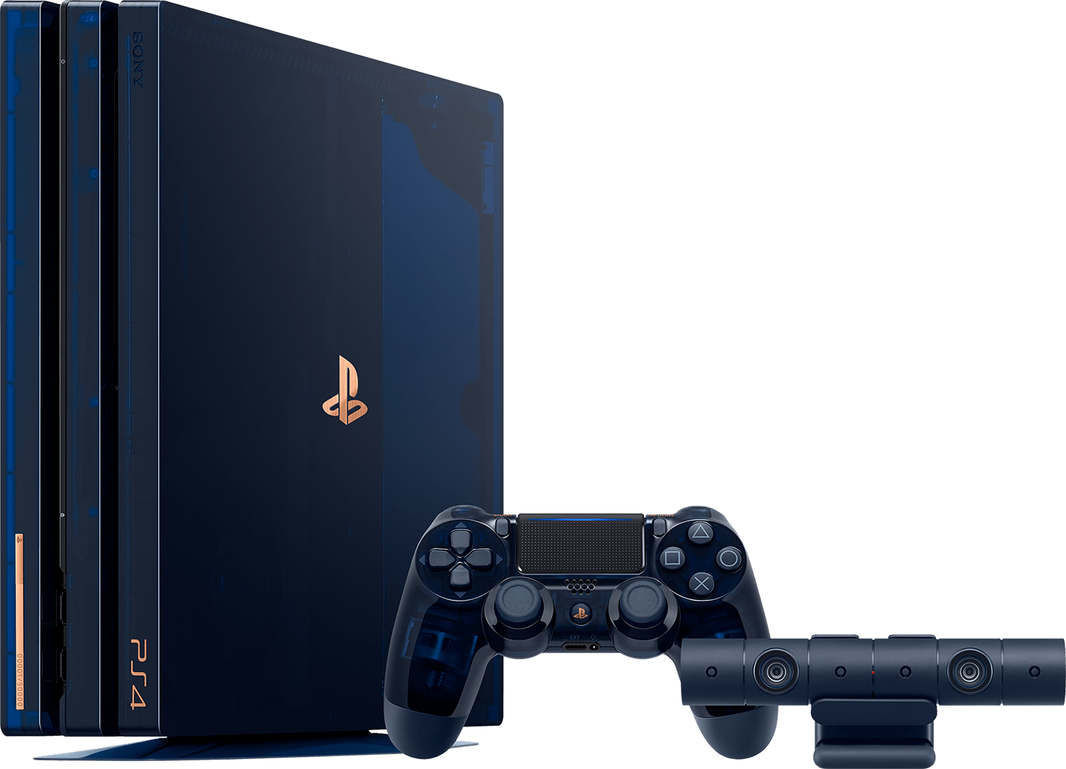 PlayStation 4 Pro 2TB Console - Limited Translucent Blue 500 Million Edition (New & Sealed)