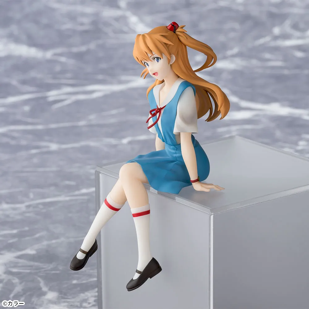 Anime Rebuild of Evangelion Asuka Shikinami Langley Figure (14cm)