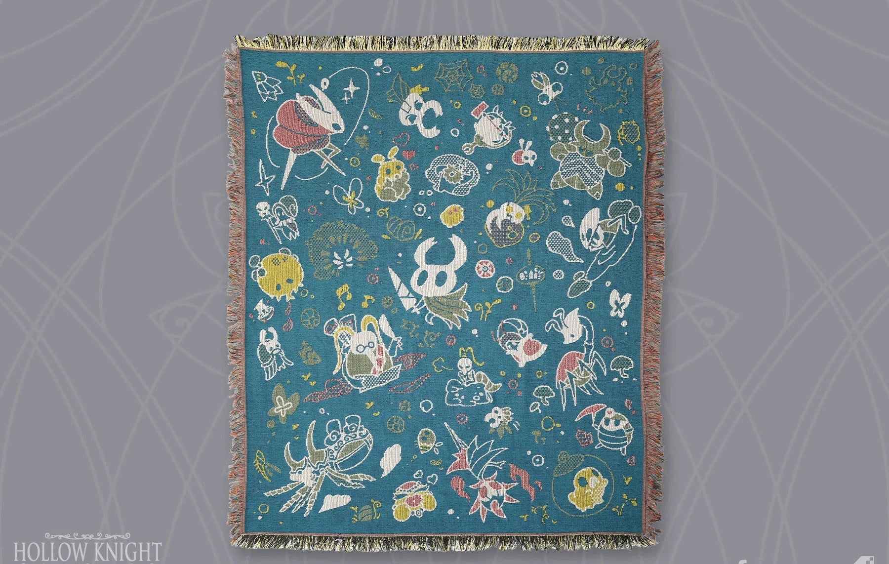 Official Hollow Knight Cozy Critters Throw Blanket (152x127cm)