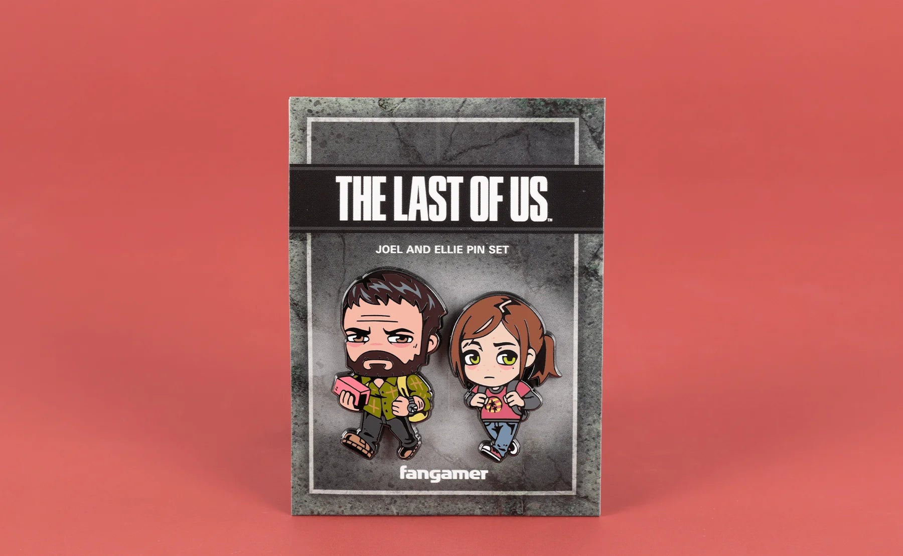 Official The Last of Us Joel and Ellie Pin Set
