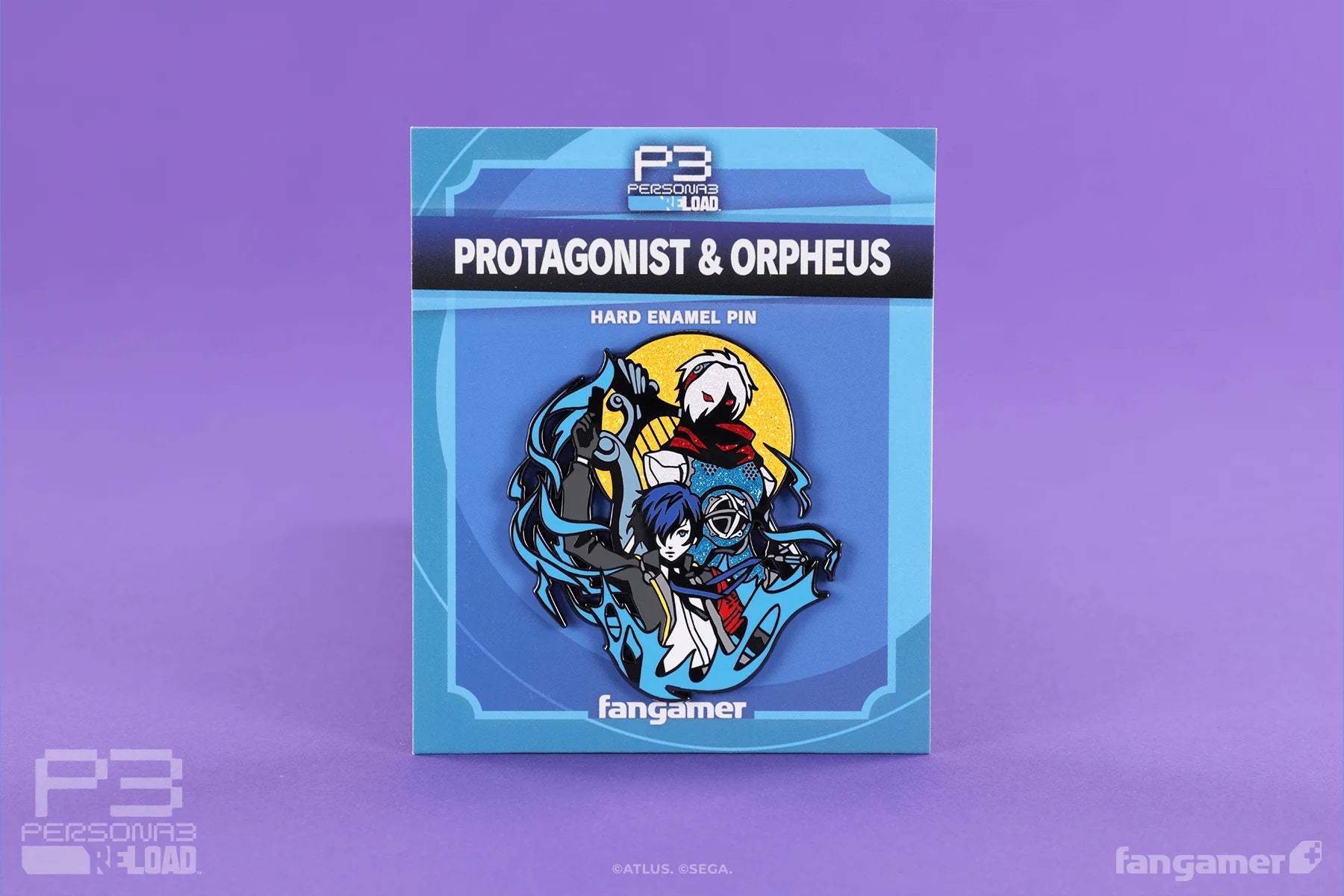 Official Persona 3 Reload Protagonist and Orpheus Pin