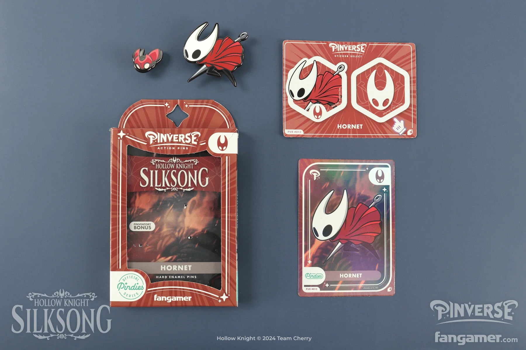 Official Hollow Knight Hornet Pin Pack