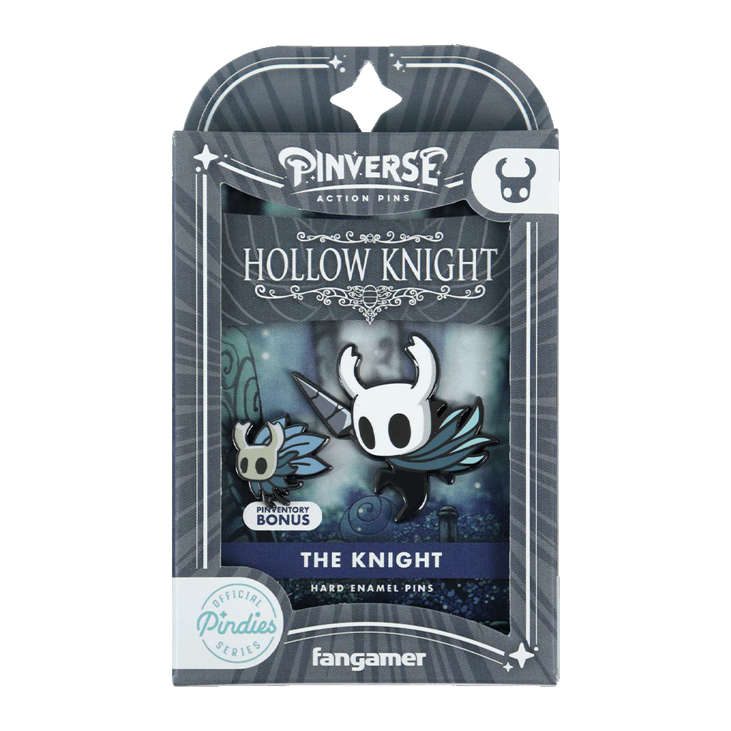 Official Hollow Knight The Knight Pin Pack