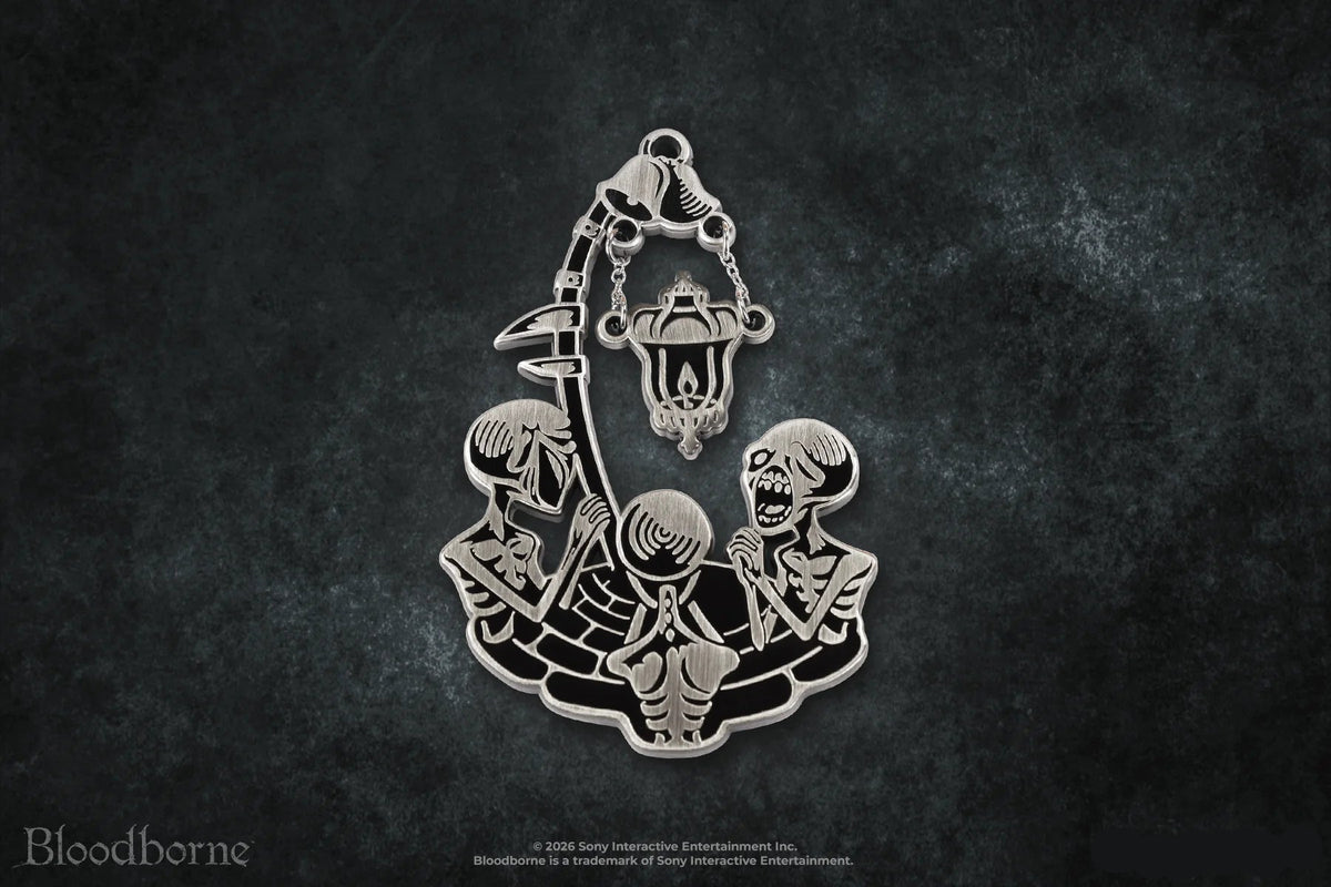 Official Bloodborne The Lamp and Messenger Enamel Pin