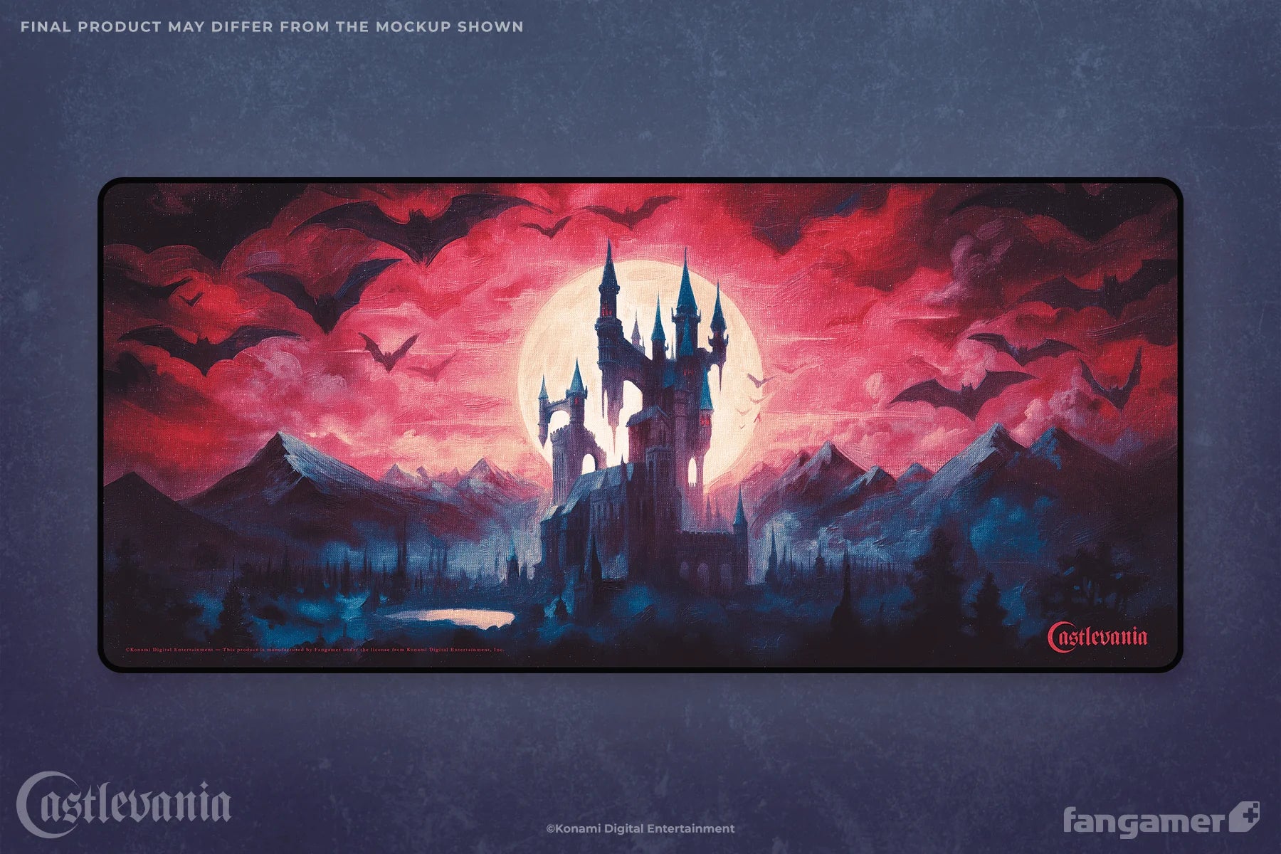 Official Castlevania Lunar Citadel Desk Mat (88x40cm)
