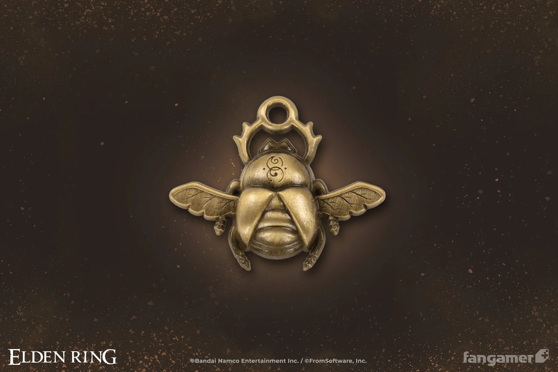Official Elden Ring Gold Scarab Pin