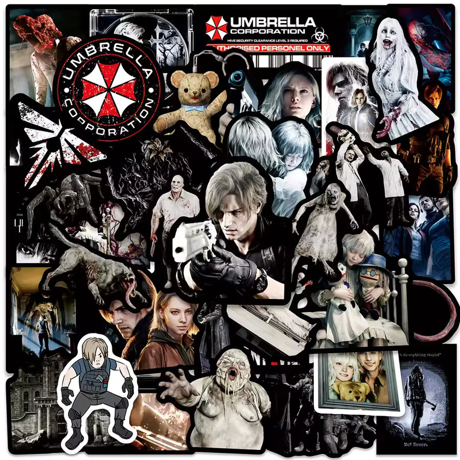 Resident Evil Requiem Stickers (50pcs)