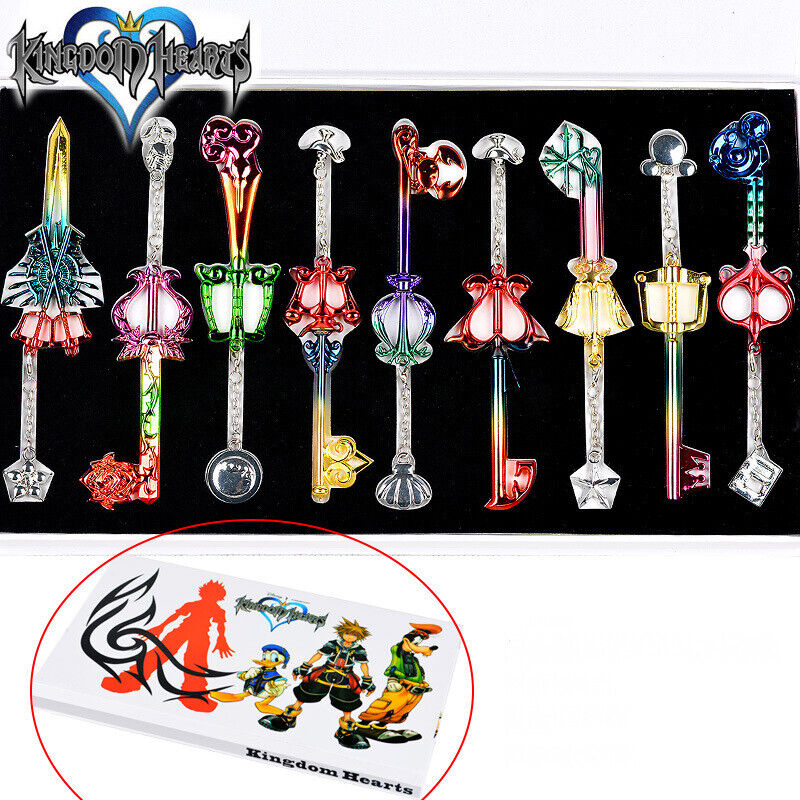 Disney Kingdom Hearts Key 9pcs/set