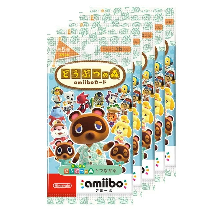Animal Crossing Amiibo Card 5th Edition (1pcs)