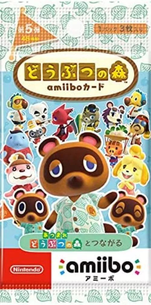 Animal Crossing Amiibo Card 5th Edition (1pcs)