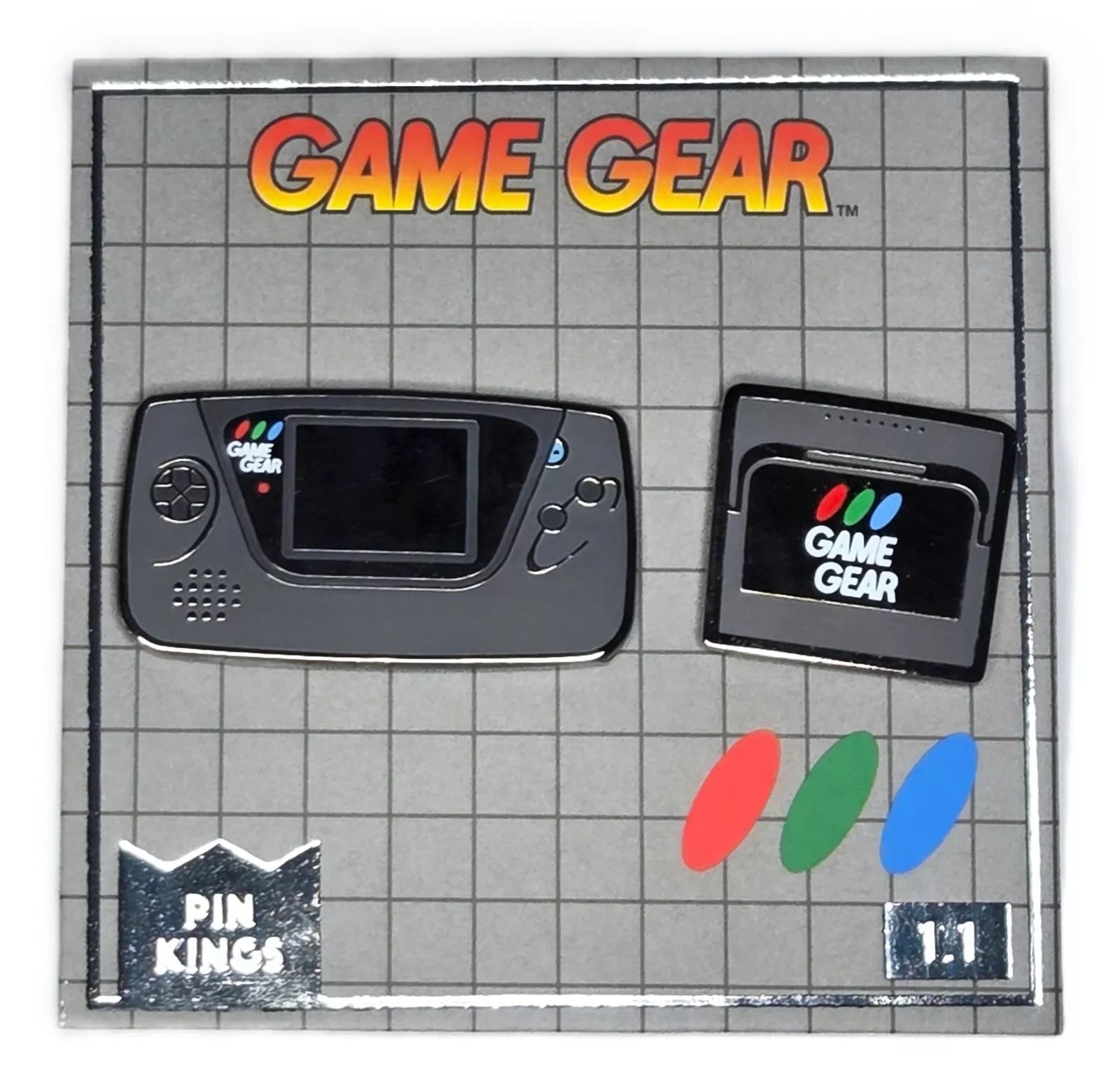 Official Pin Kings SEGA Game Gear Enamel Pin Badge Set 1.1