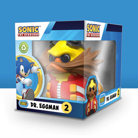 Official Sonic the Hedgehog Dr. Eggman TUBBZ Duck (Boxed Edition)