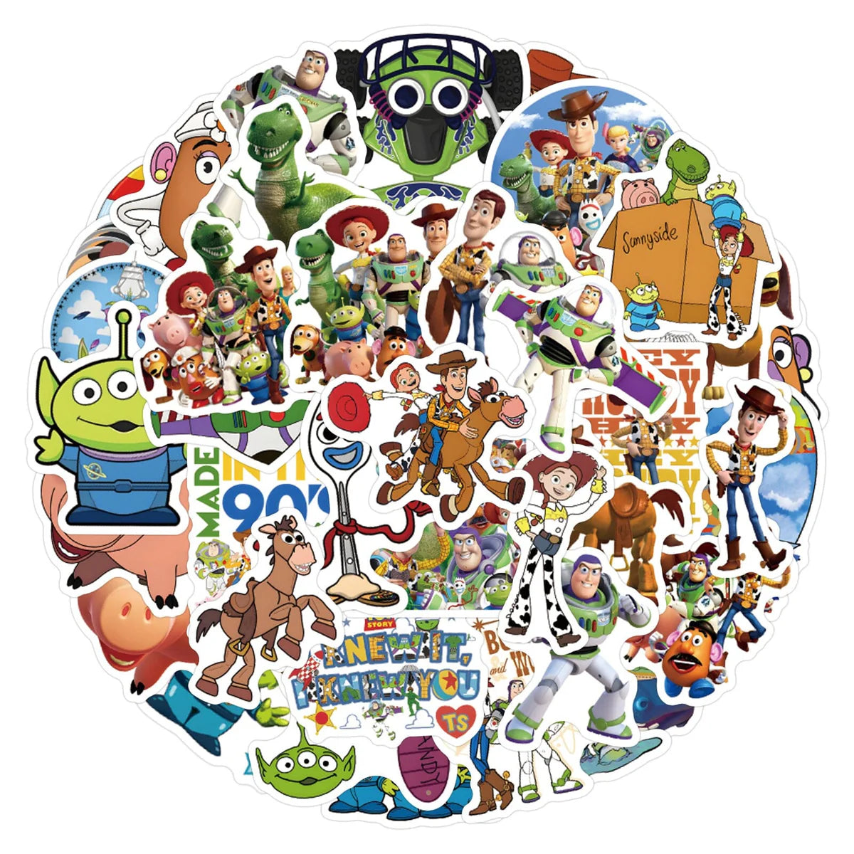 Disney Toy Story Stickers (55pcs)