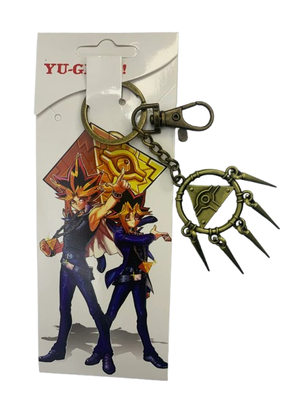 Anime Yu Gi Oh Millennium Ring Keychain