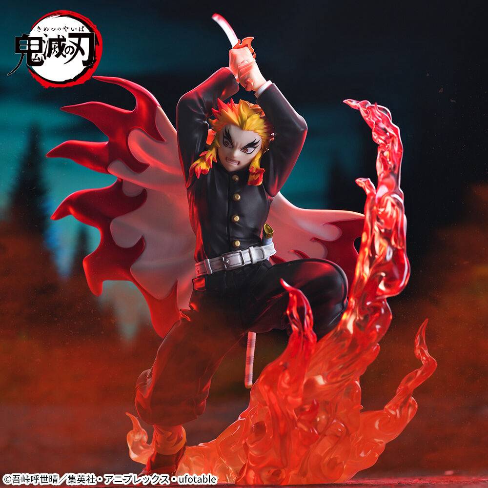 Anime Demon Slayer Kyojuro Rengoku Figure (15cm)