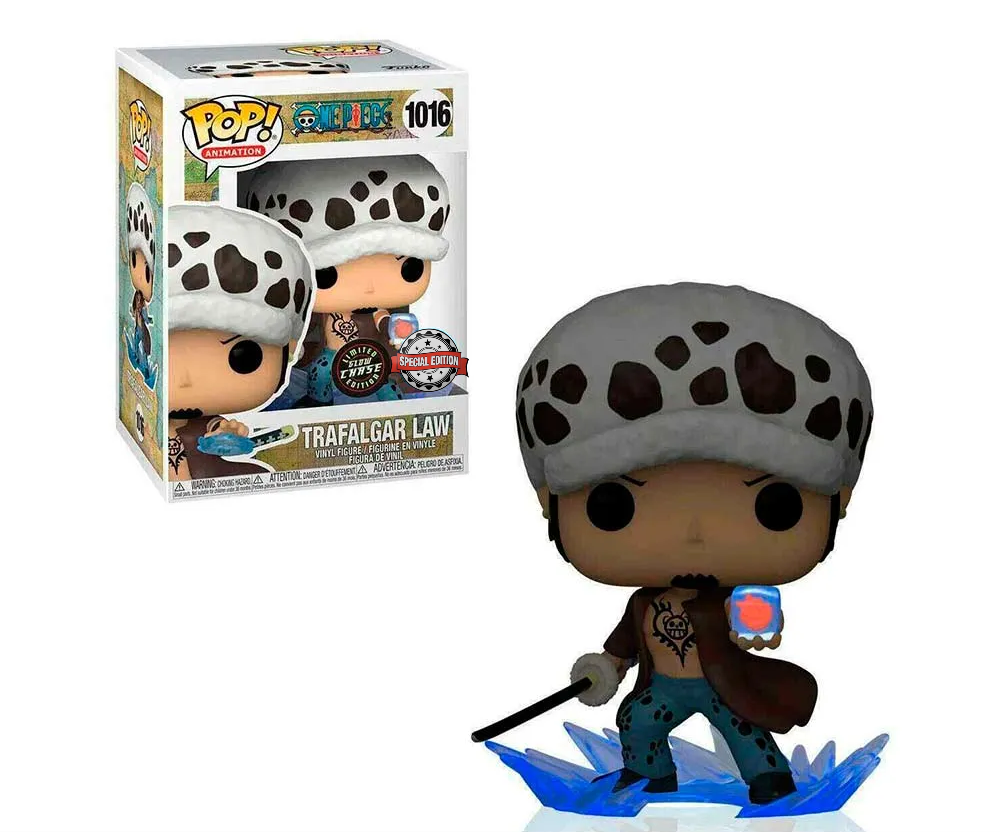 Funko Pop Anime One Piece Trafalgar Law (Special Edtion + Chase + Protector)