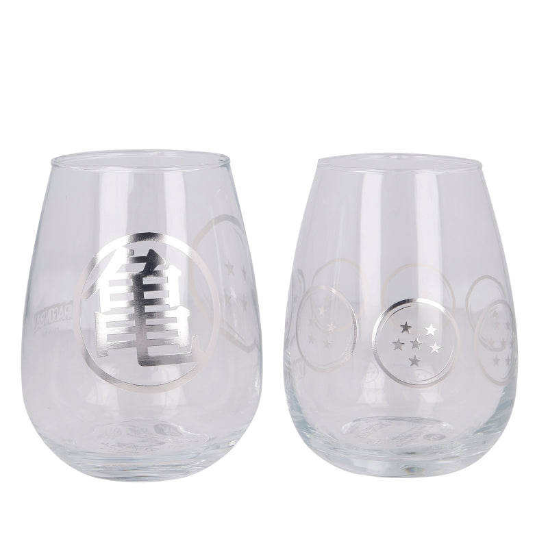 Official Anime Dragonball 2Pcs Crystal Glass Set (510 ml)