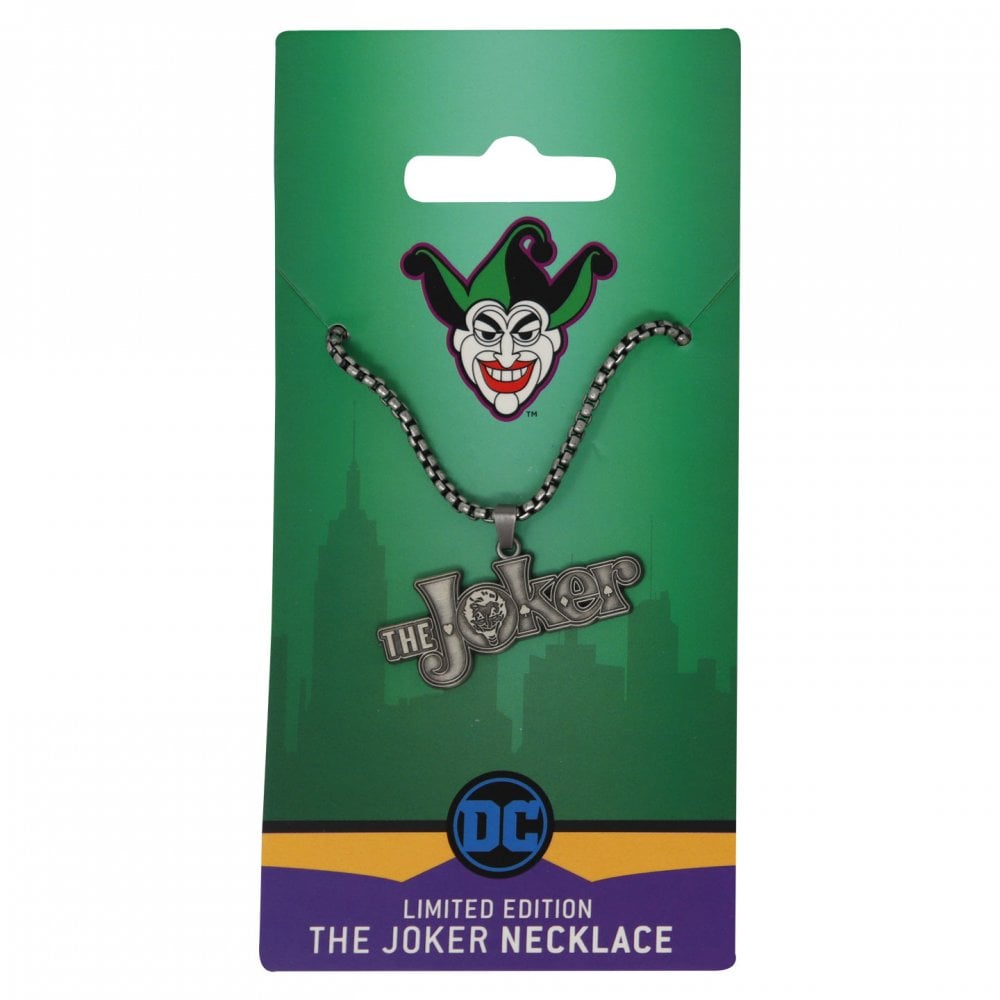 Official DC Comics Limited Edition Necklace (The Joker)